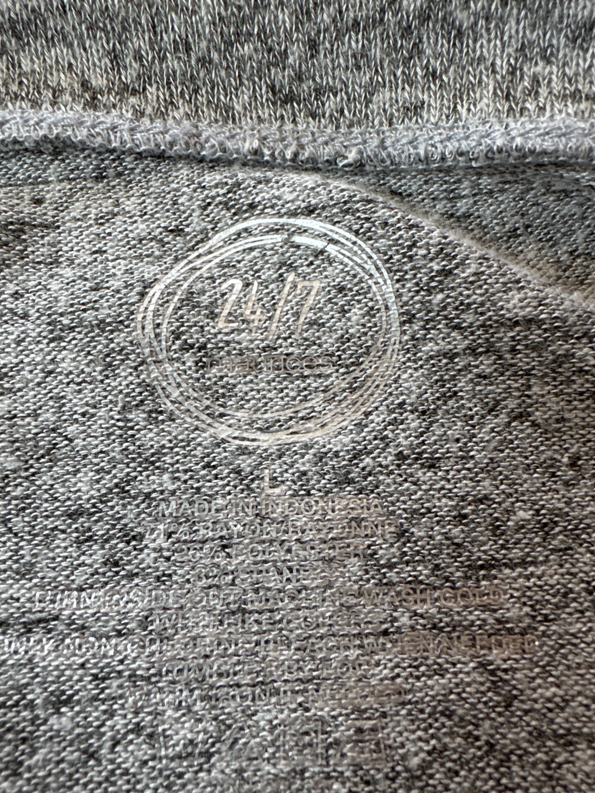 Heather Gray Long-Sleeve Tunic Top