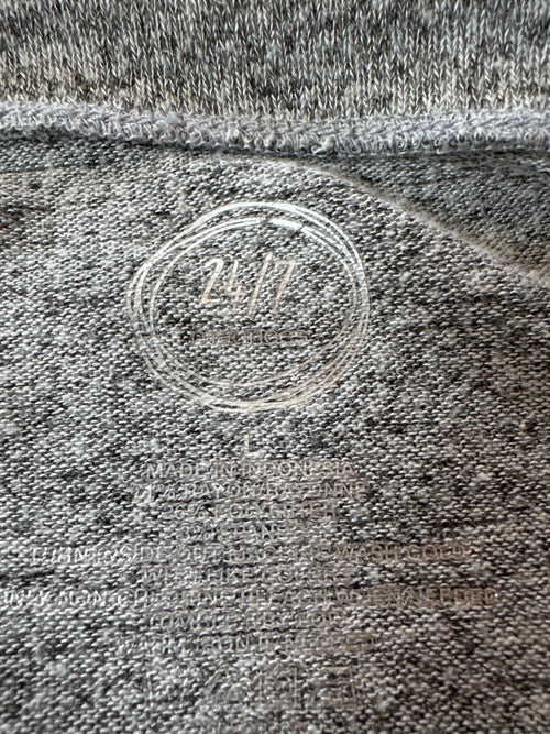 Heather Gray Long-Sleeve Tunic Top