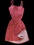 A.U.W. Red Floral Sundress – XL
